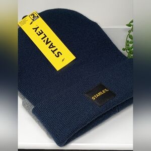 Stanley Navy and Gray Knit Beanie